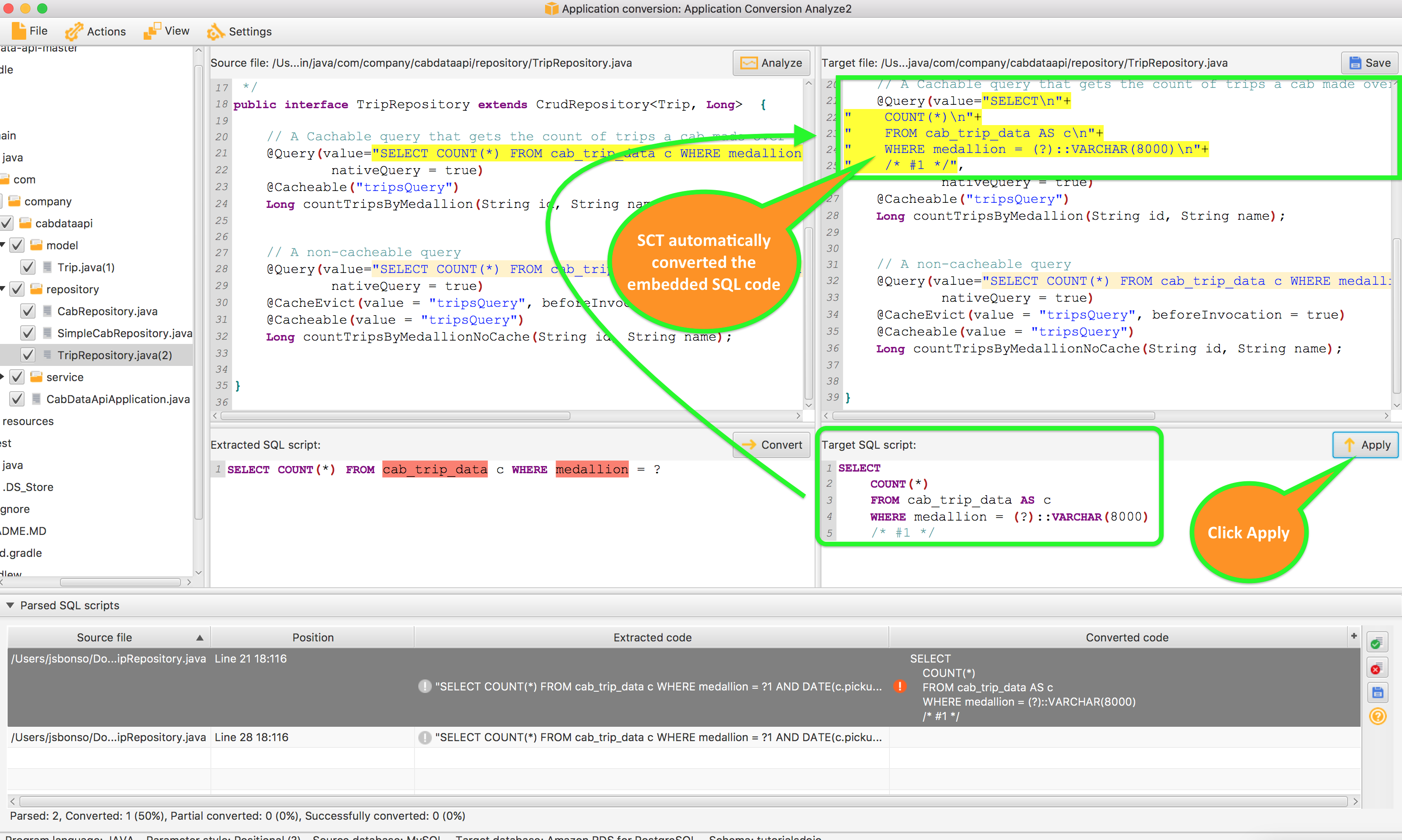 SOAF14-AWS-Schema-Conversion-Tool-SCT