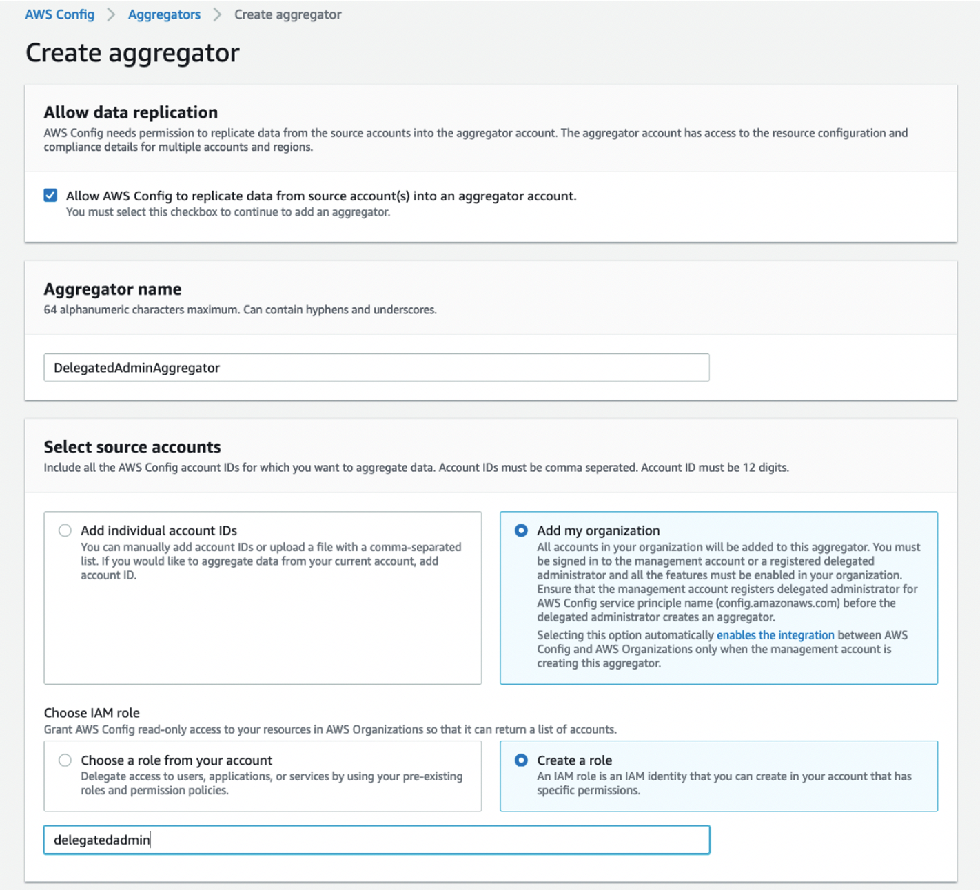 aggregator-console