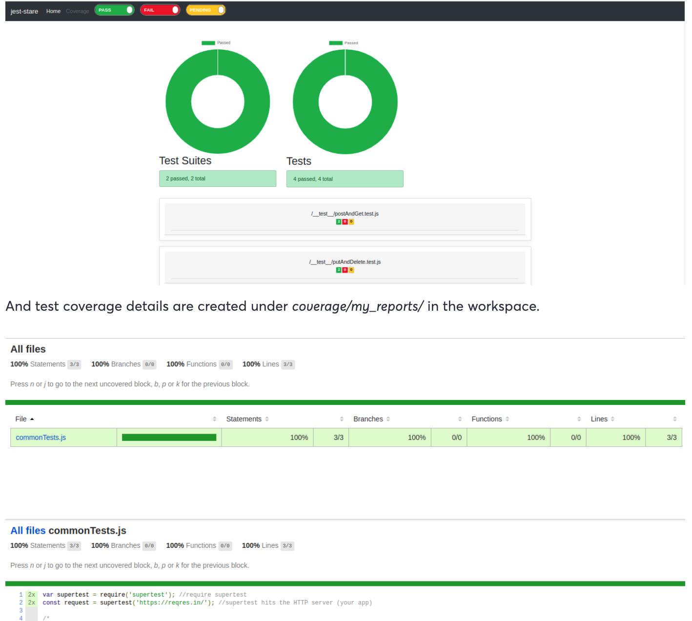 API test