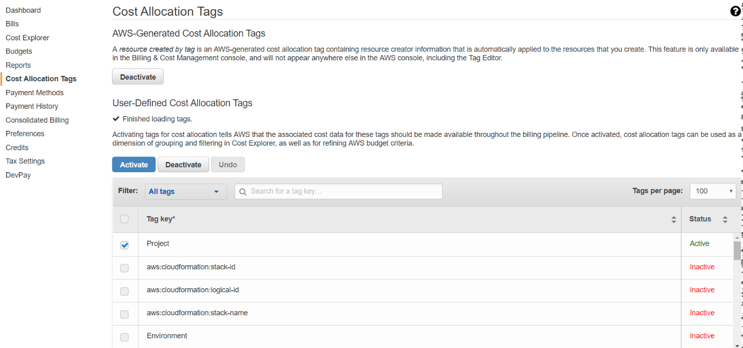cost-allocation-tags-console